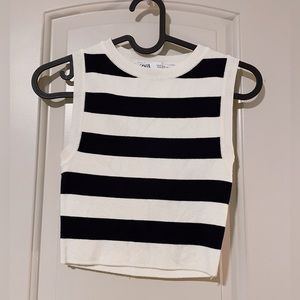 Striped zara top